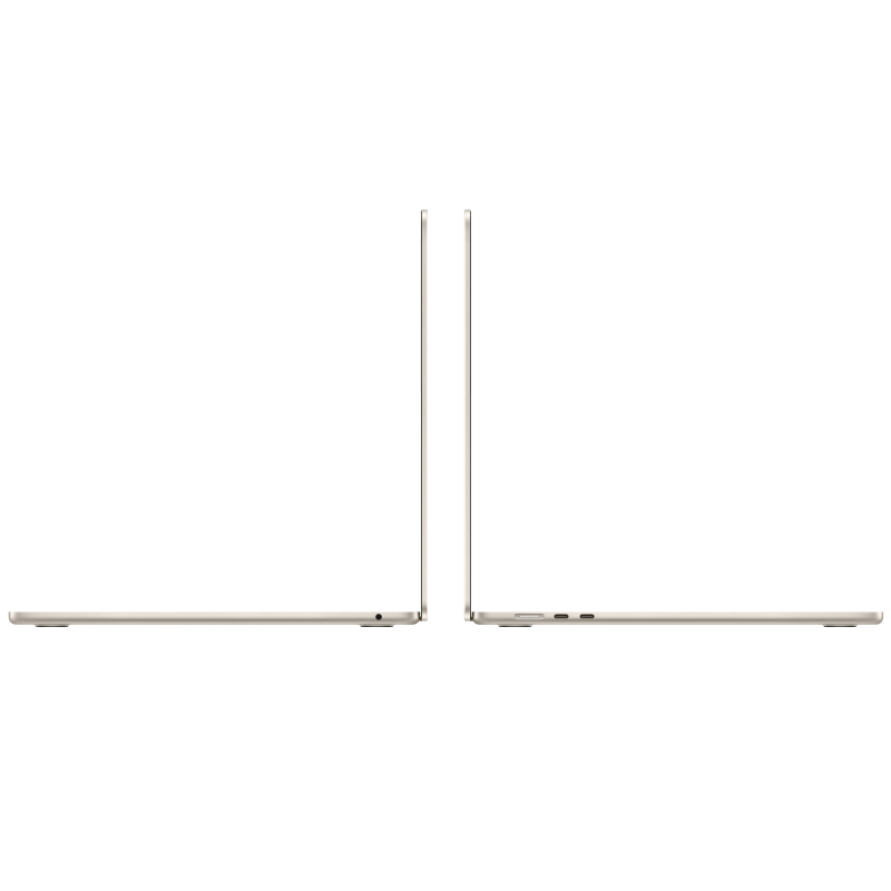 Apple MacBook Air 15" (M3, 8C CPU/10C GPU, 2024), 16 ГБ, 1 ТБ SSD, «сияющая звезда»